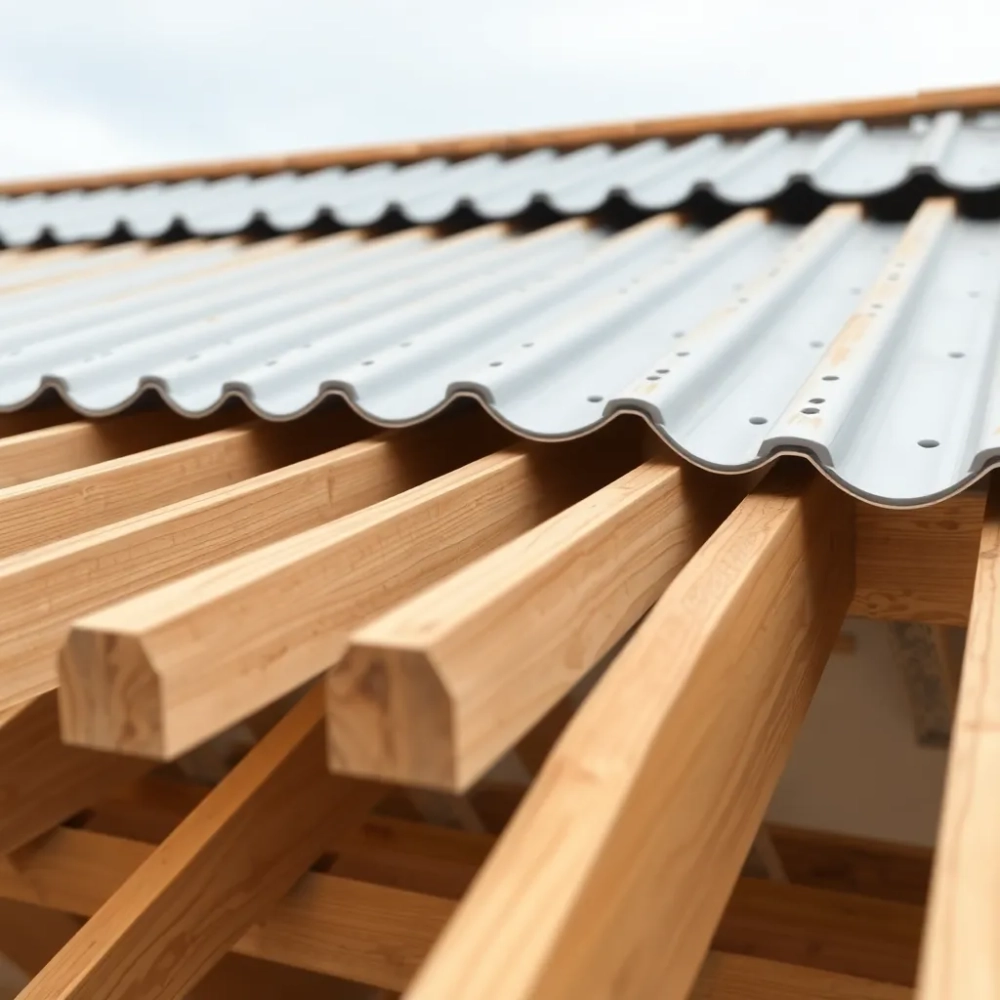 Jakie łaty pod blachę trapezową