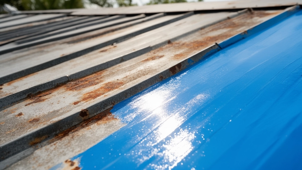 Najlepsza farba na dach z blachy