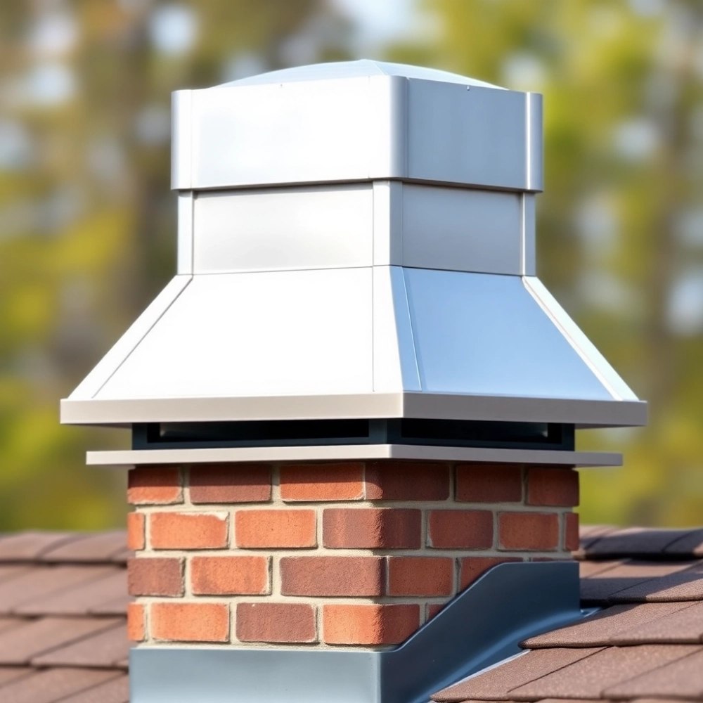 Obróbka Komina Blachą Na Rąbek