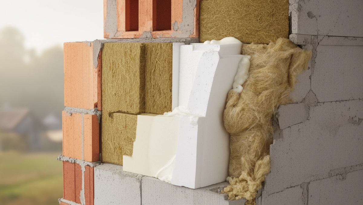 Rodzaje izolacji w budownictwie