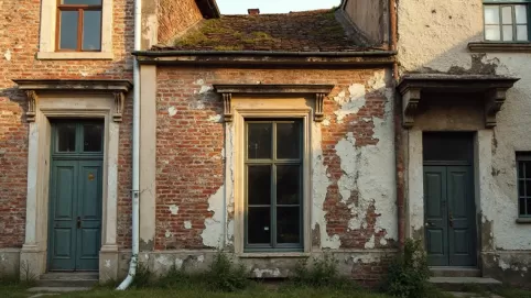 elewacje domów stare budownictwo