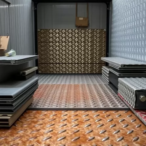 Jaka blacha na podłogę przyczepy