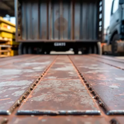 Jaka blacha na podłogę wywrotki