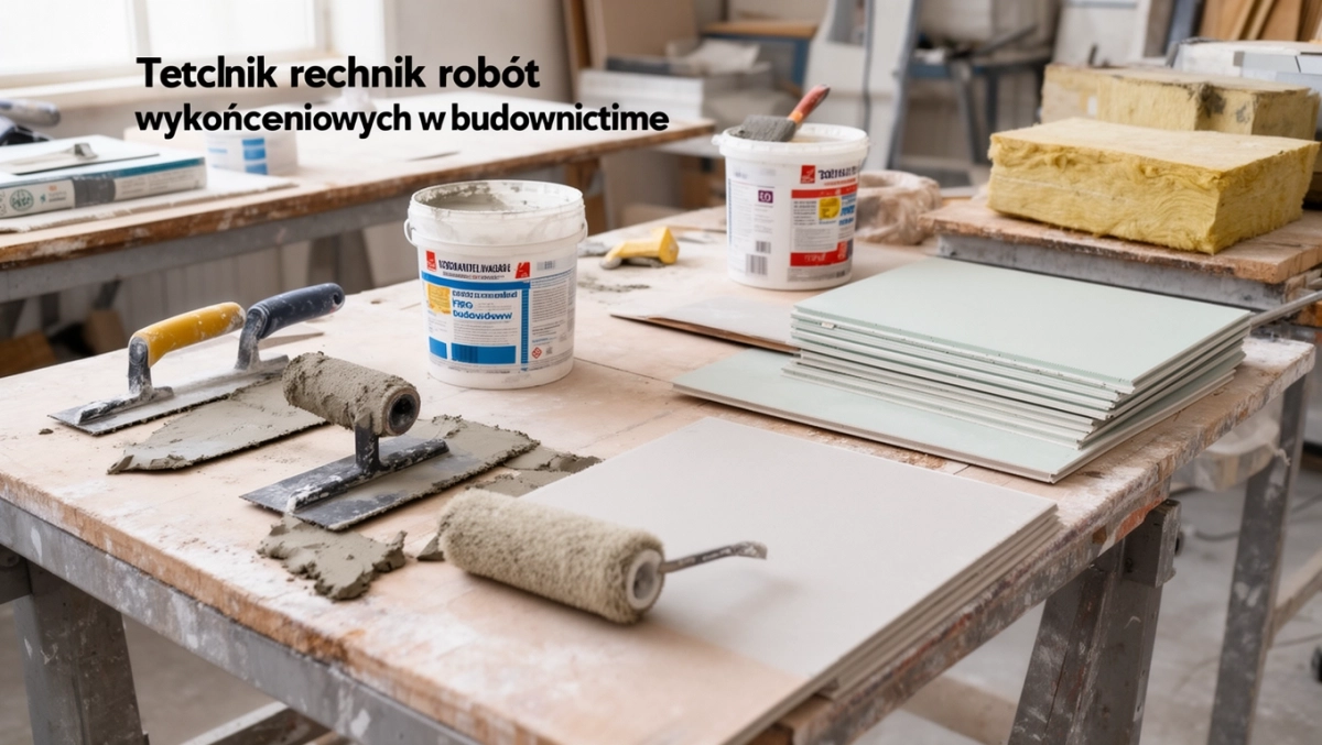 Egzamin zawodowy technik robót wykończeniowych w budownictwie
